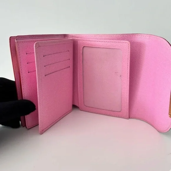 Louis Vuitton Authentic Joey White Multicolour Wallet - Takashi Murakami - Picture 5 of 13